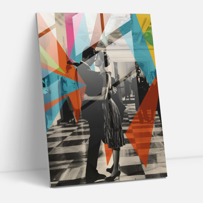 Classicism Pop Art Glass Art - Classicism+Popart, Wall Decoration, Glass Print, Modern Art