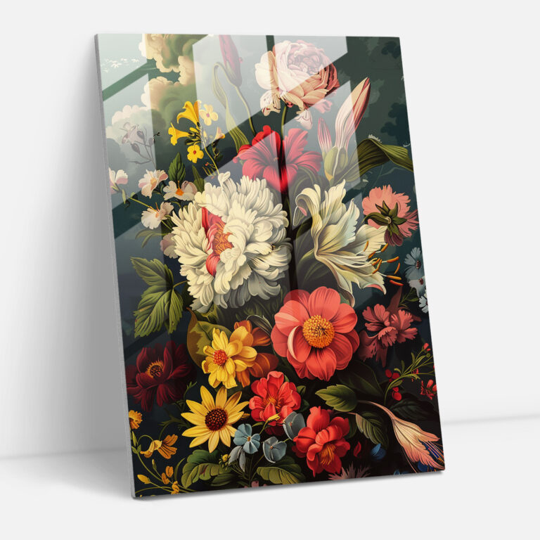 Classicism Meets Pop Art Home Decoration - Classicism+Popart, Glass Print, Home Decoration, Modern Art