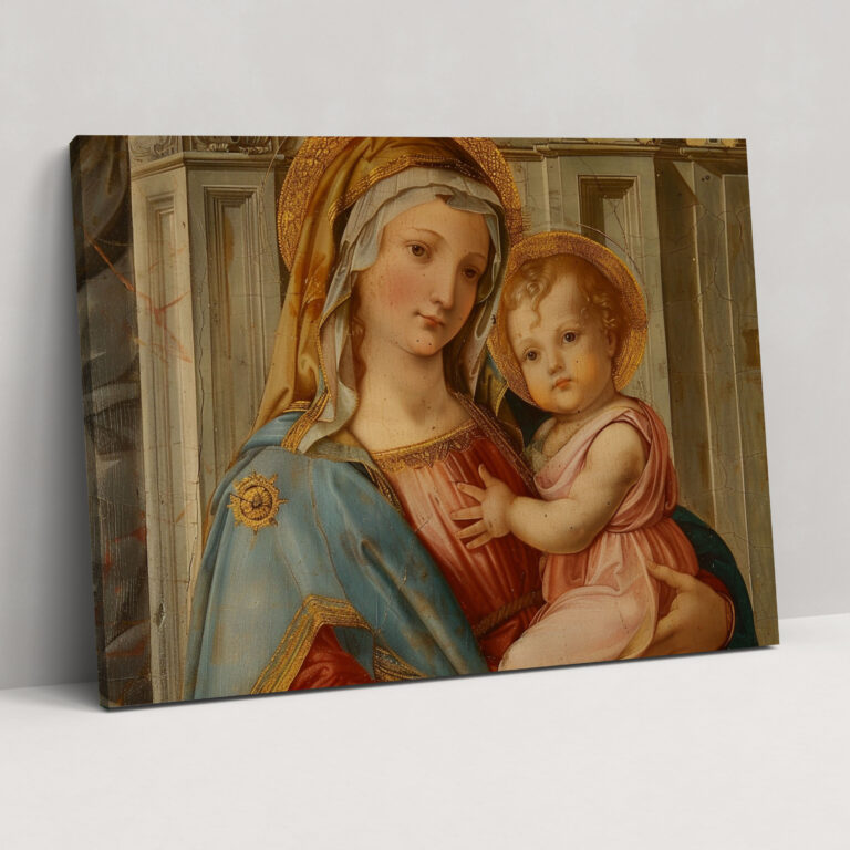 Classicism Wall Decoration - Renaissance Masterpiece - Classicism, Renaissance Painting, Wall Decoration, Canvas Print