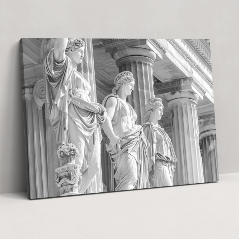 Classicism Canvas Print: Classical Architecture - Classicism, Classicism, Home Decoration, Canvas