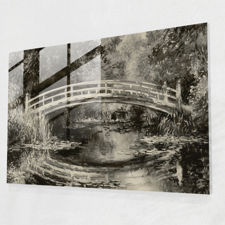 Claude Monet Tranquil Pond Home Decoration - Claude Monet, Claude Monet, Tranquil Pond, Modern Art