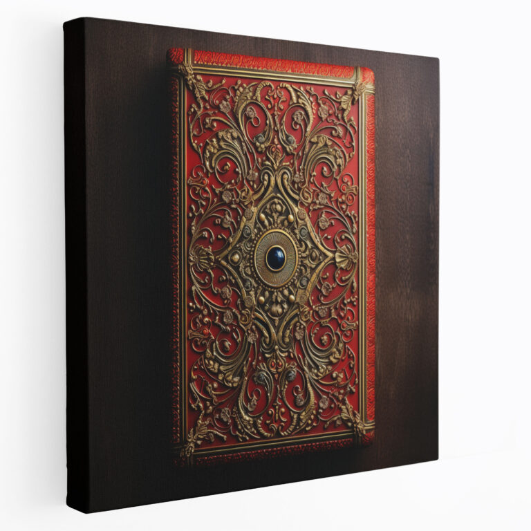 Classic Wall Decoration - Antique Book Cover - Classic, Unique, Sophisticated, Canvas