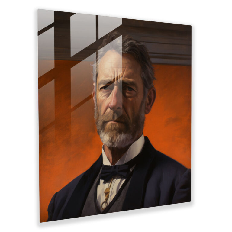 Classic Historical Figure Glass Print - Classic, Glass Art, Home Decoration, Wall Decoration