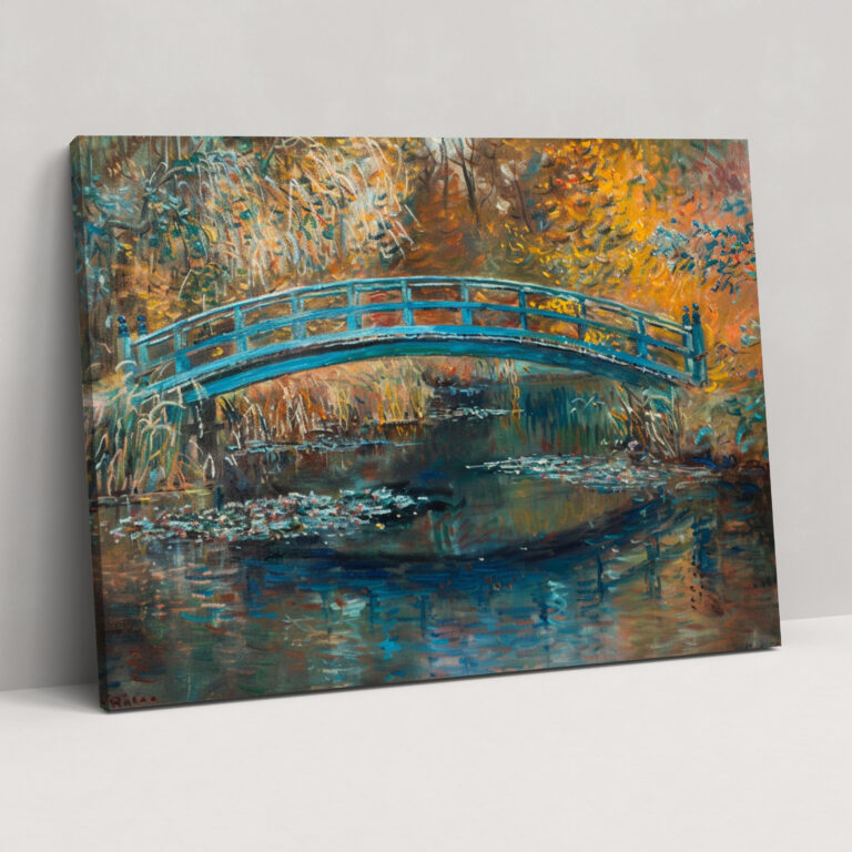Japanese Bridge Claude Monet Canvas Print - Claude Monet, Wall Art, Canvas Print, Wall Decoration