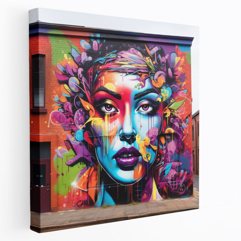 Cool Canvas Wall Art: Colorful Urban Expressions - Cool, Urban Expressions, Canvas, Cool