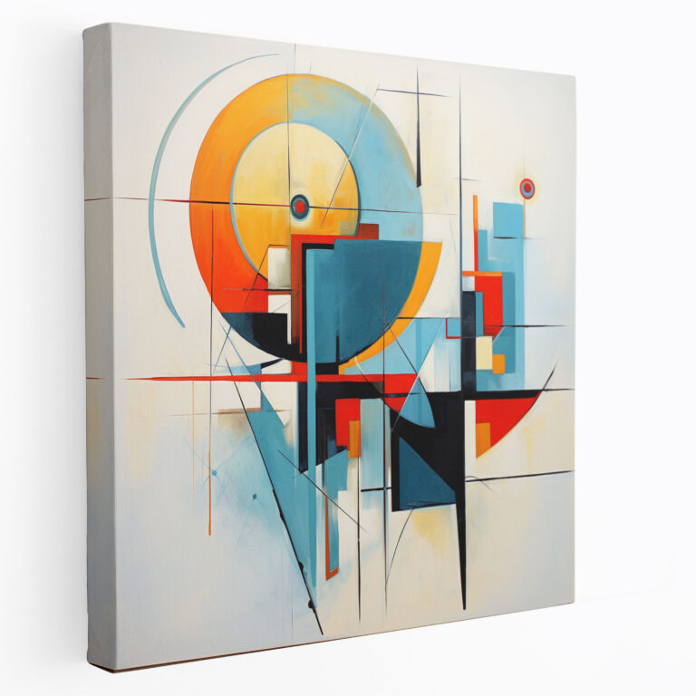 Cool Geometric Canvas Print - Cool, Canvas Wall Art, Shapes, Canvas