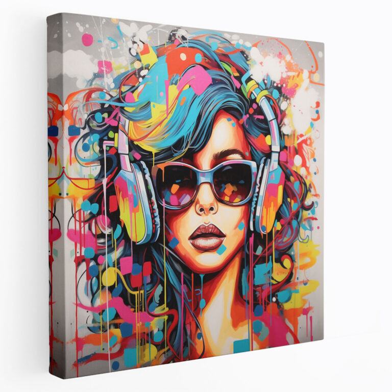 Cool Canvas Print - Pop Art Revolution - Cool, Pop Art, Wall Art, Wall Decoration