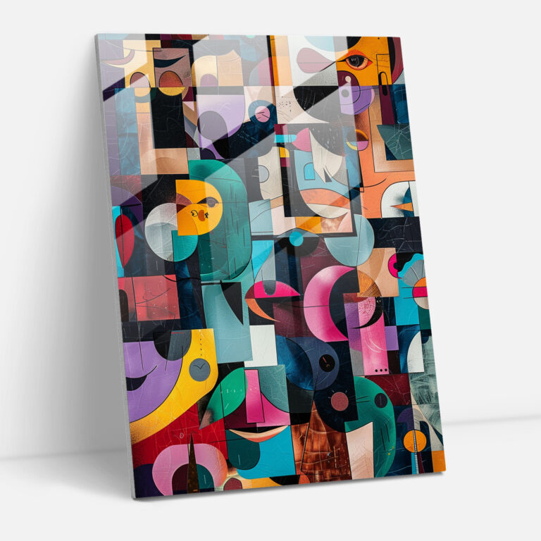 Cubism Characters Wall Decoration - Cubism, Home Decoration, Wall Decoration, Modern Art