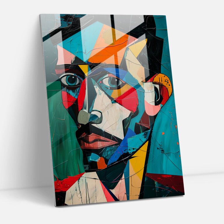 Picasso Cubism Glass Art - Cubism, Glass Print, Wall Decoration, Modern Art