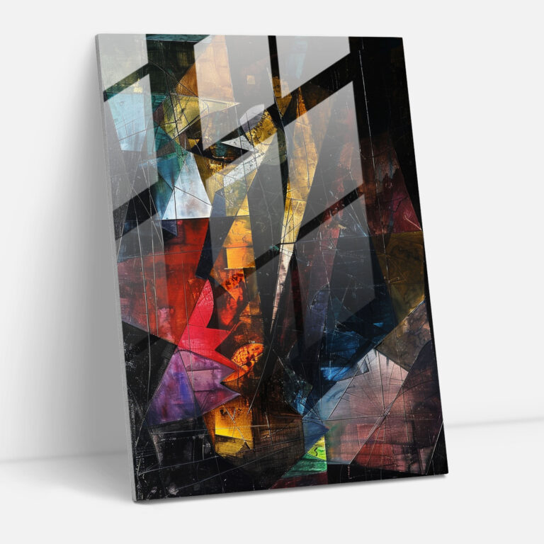 Abstract Cubism Modern Art - Cubism, Home Decoration, Modern Art, Wall Decoration