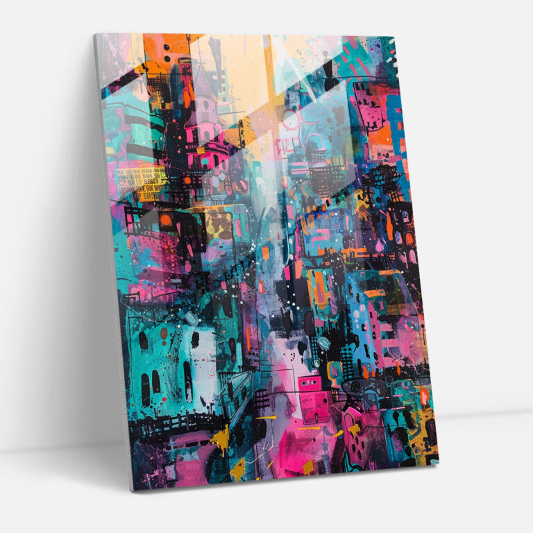 Dadaism Glass Wall Art Modern Art - Dadaism, Glass Art, Dadaism Art Style, Modern Art
