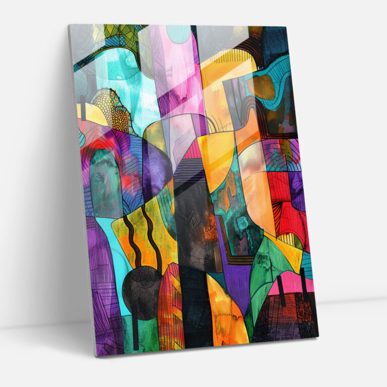Dadaism Glass Print Wall Decoration Home Decoration - Dadaism, Home Decoration, Glass Print, Dadaism Art Style
