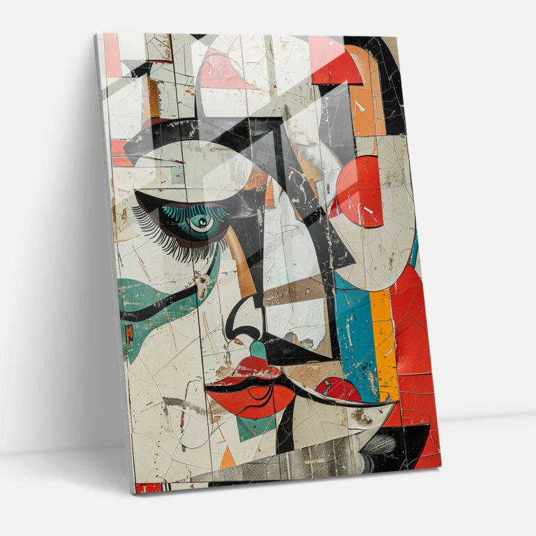 Dadaism Modern Art - Thought-Provoking Composition - Dadaism, Modern Art, Home Decoration, Abstract Art