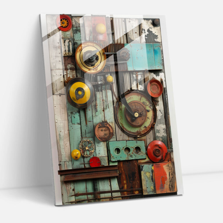 Dadaism Wall Decoration - Organic Fusion - Dadaism, Dadaism, Home Decoration, Glass Print