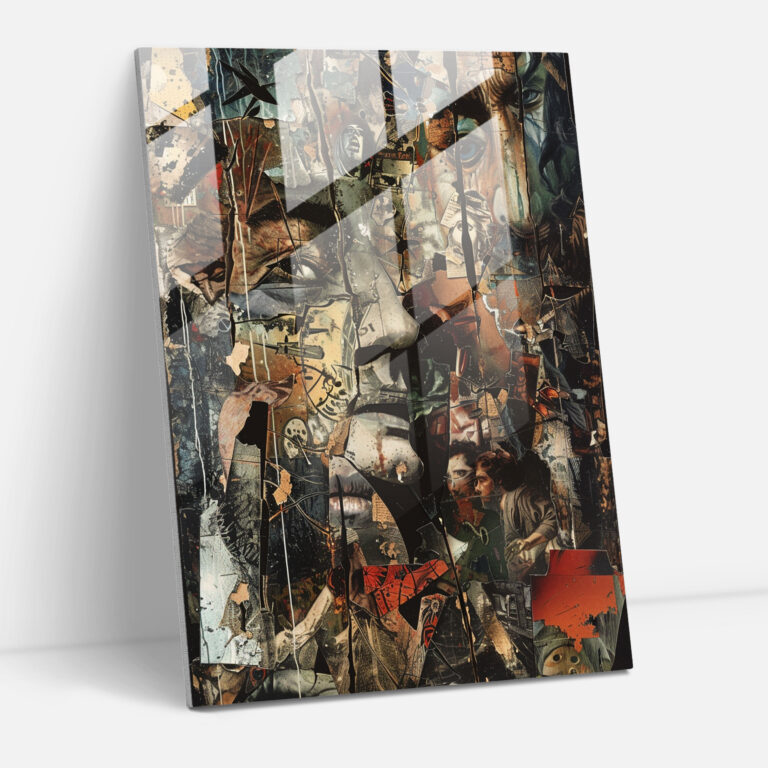Dadaism Wall Decoration - Chaotic Forms And Disjointed Imagery - Dadaism, Wall Decoration, Disjointed Imagery, Dadaism Art Style