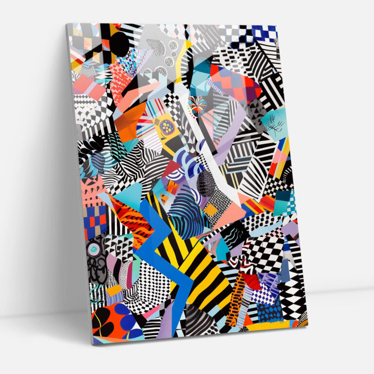 Dadaism Glass Print - Dadaism, Glass Print, Home Decoration, Wall Decoration
