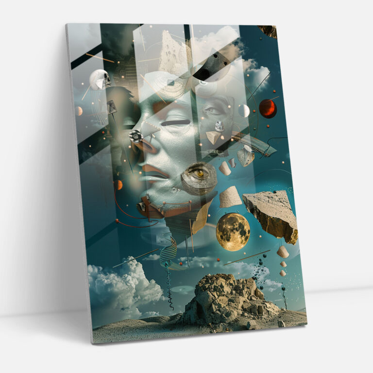 Dadaism Glass Wall Art - Dadaism, Dadaism Art Style, Modern Art, Glass Wall Art