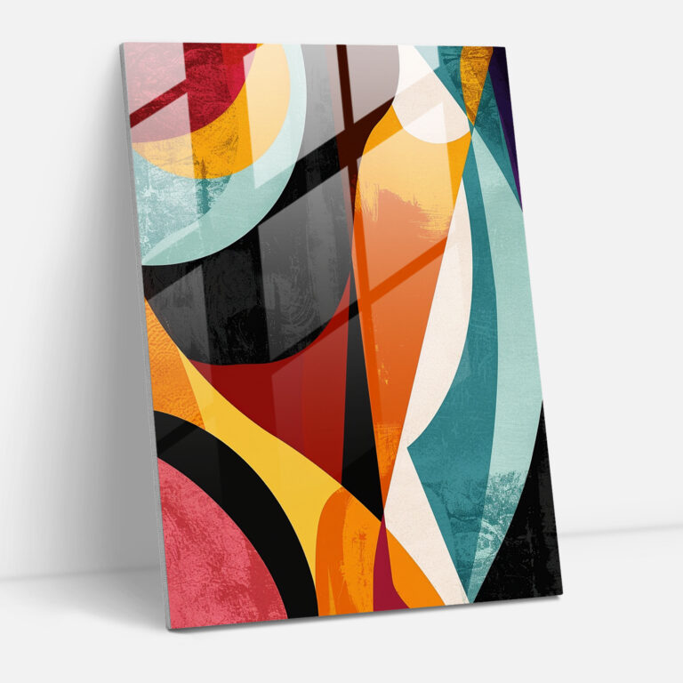 Dadaism Glass Print Home Decoration - Dadaism, Modern Art, Glass Print, Home Decoration