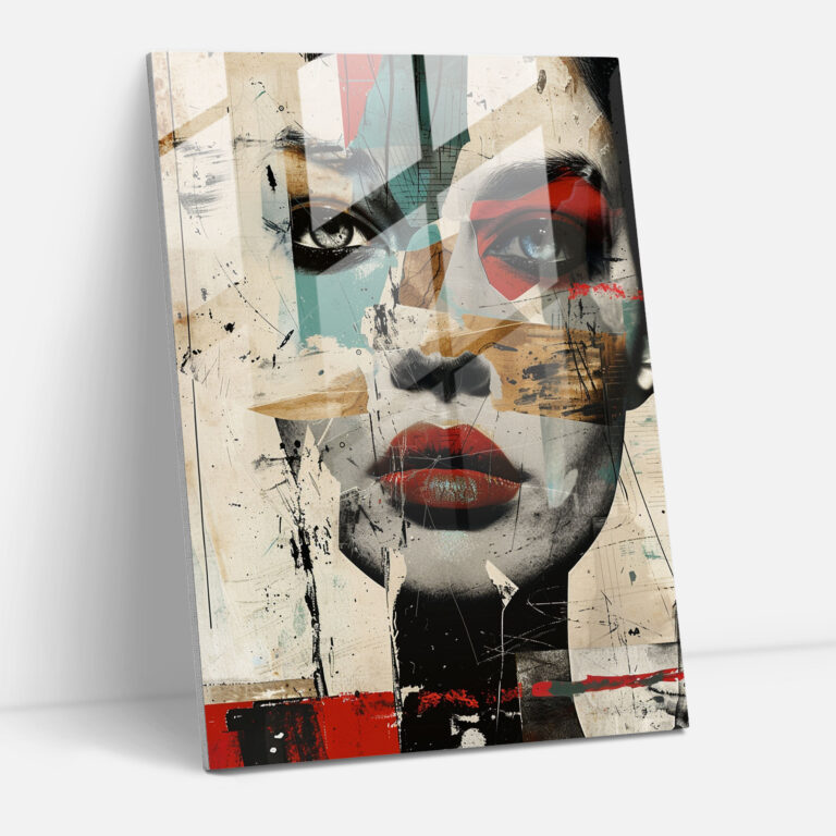 Dadaism Glass Print Wall Decoration - Dadaism, Glass Print, Wall Decoration, Modern Art