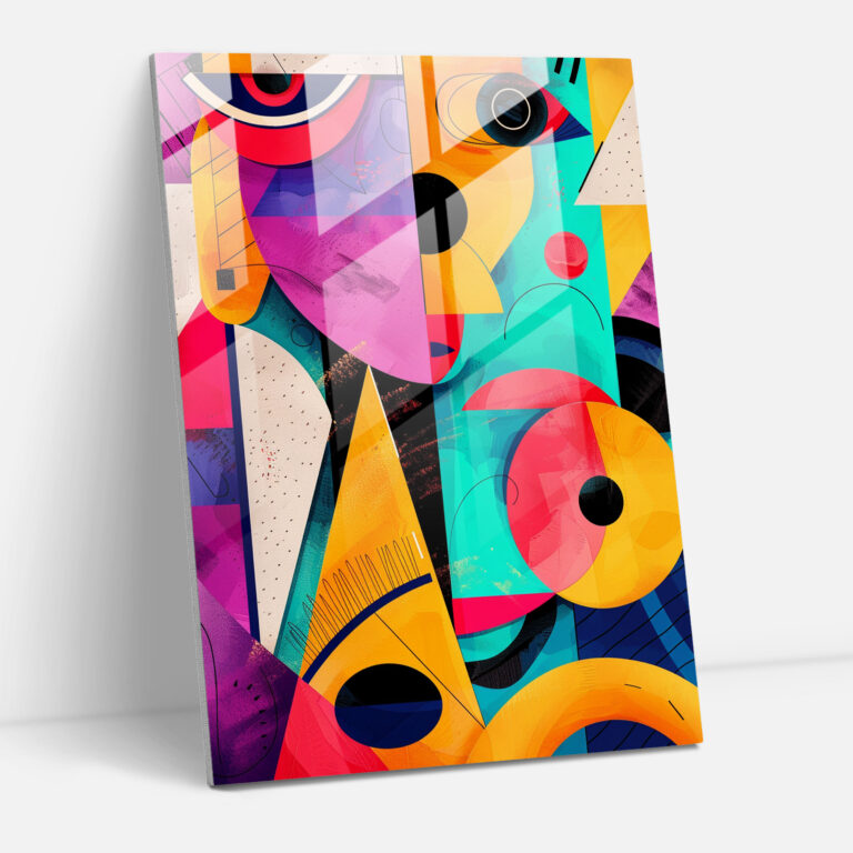 Dadaism Glass Wall Art - Dadaism, Home Decoration, Glass Wall Art, Wall Decoration