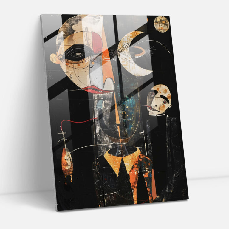 Dadaism Glass Print Wall Decoration - Dadaism, Dadaism, Wall Decoration, Modern Art