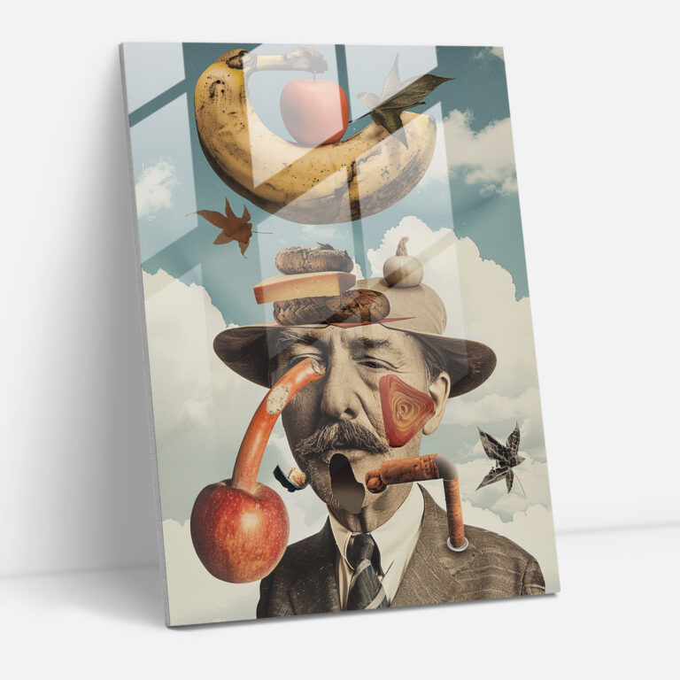 Dadaism Glass Wall Art - Dadaism, Glass Art, Dadaism Art Style, Wall Decoration