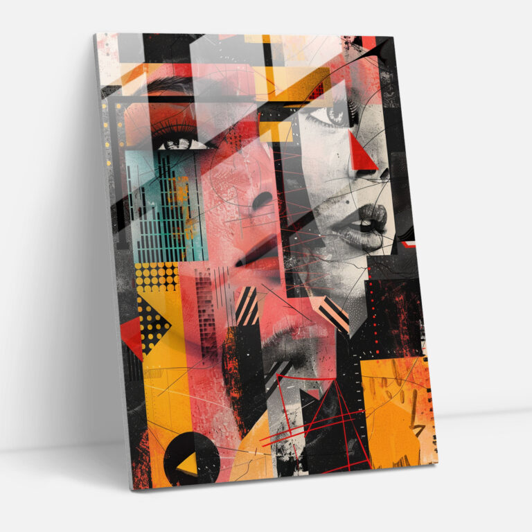 Dadaism Glass Wall Art Glass Art - Dadaism, Glass Art, Wall Decoration, Glass Wall Art