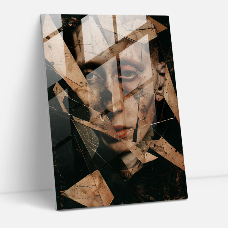 Dadaism Glass Art Home Decoration - Dadaism, Modern Art, Home Decoration, Glass Art