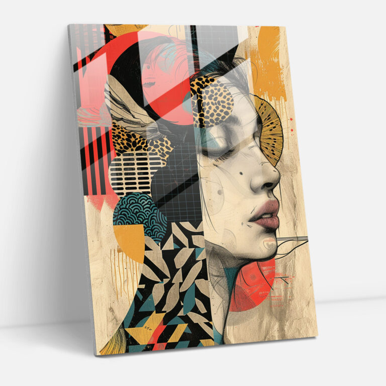 Dadaism Glass Wall Art Home Decoration - Dadaism, Modern Art, Glass Wall Art, Home Decoration