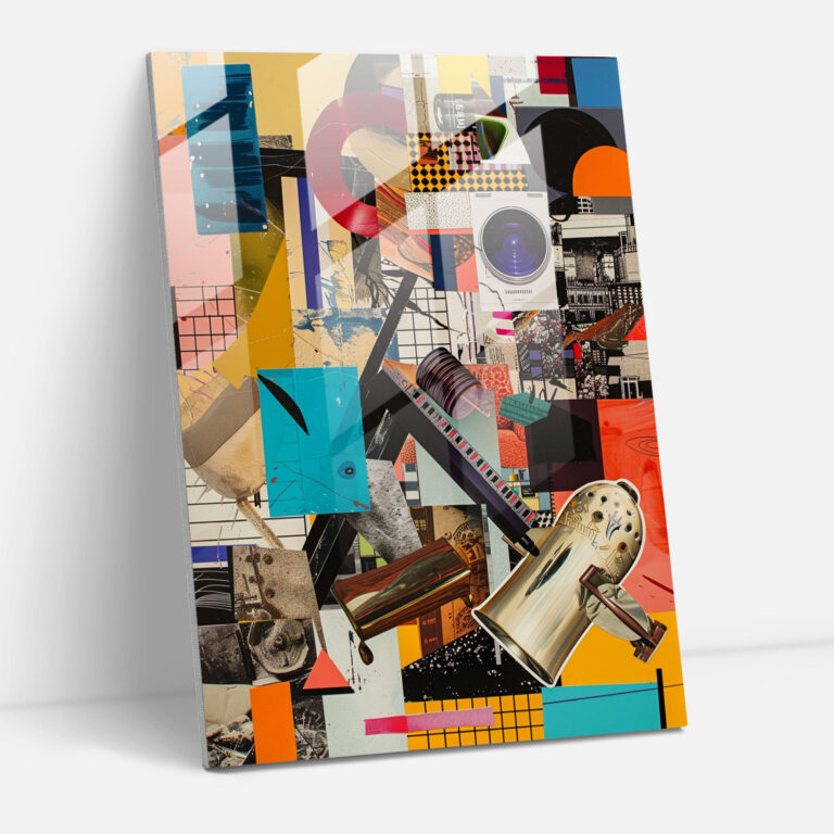 Playful Dadaism Glass Art - Dadaism, Modern Art, Dadaism Art Style, Glass Art