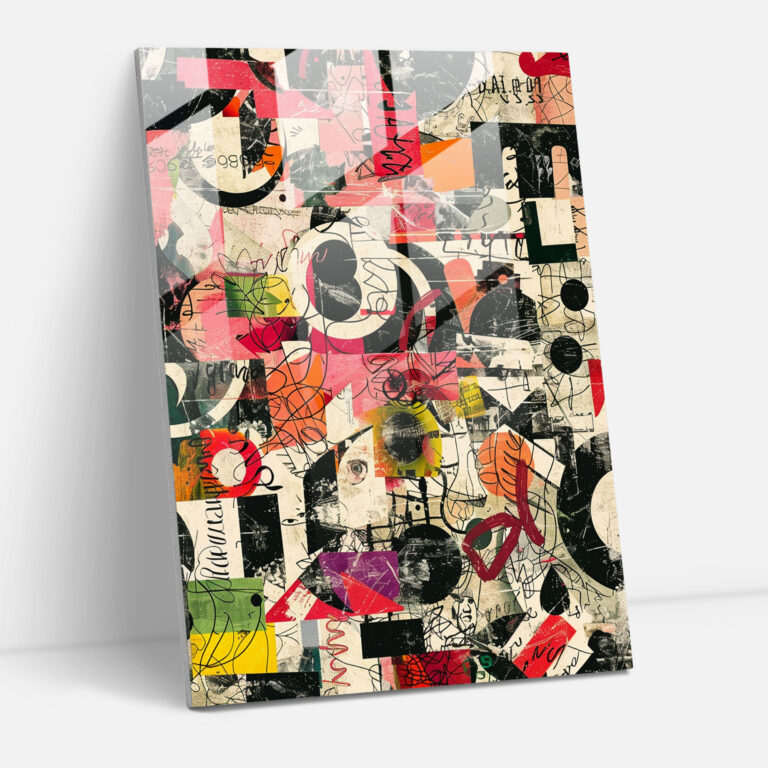 Chaotic Dadaism Glass Art - Dadaism, Modern Art, Glass Art, Dadaism Art Style