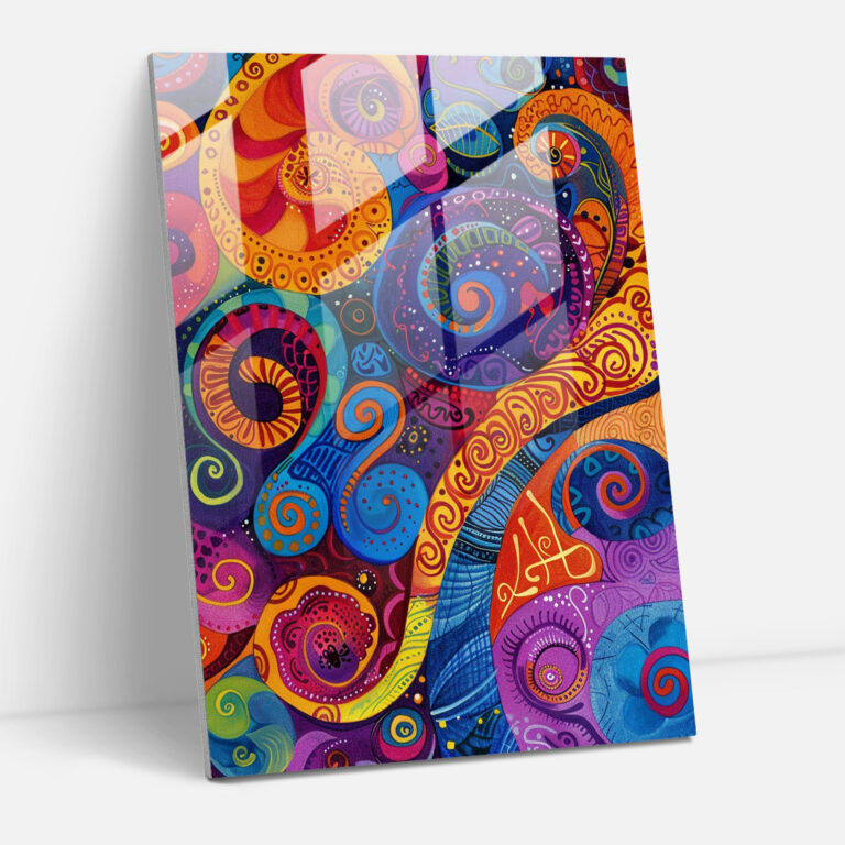 Whimsical Dadaism Glass Art - Dadaism, Home Decoration, Dadaism Art Style, Glass Art