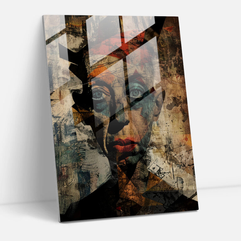 Exaggerated Dadaism Glass Art - Dadaism, Home Decoration, Wall Decoration, Glass Art