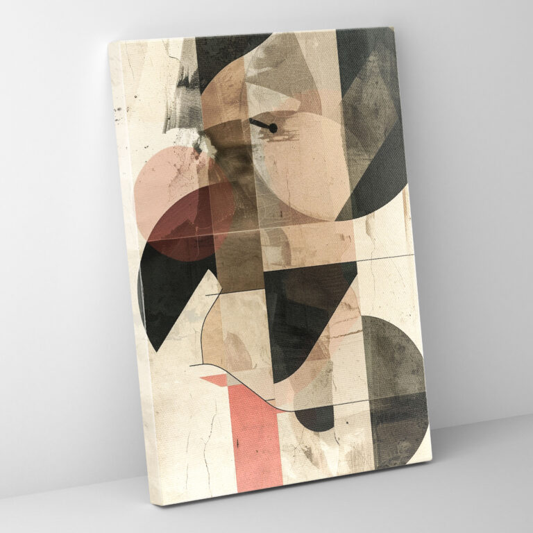 Dadaism Abstract Canvas Print Wall Art - Dadaism, Canvas Print, Wall Decoration, Canvas Wall Art