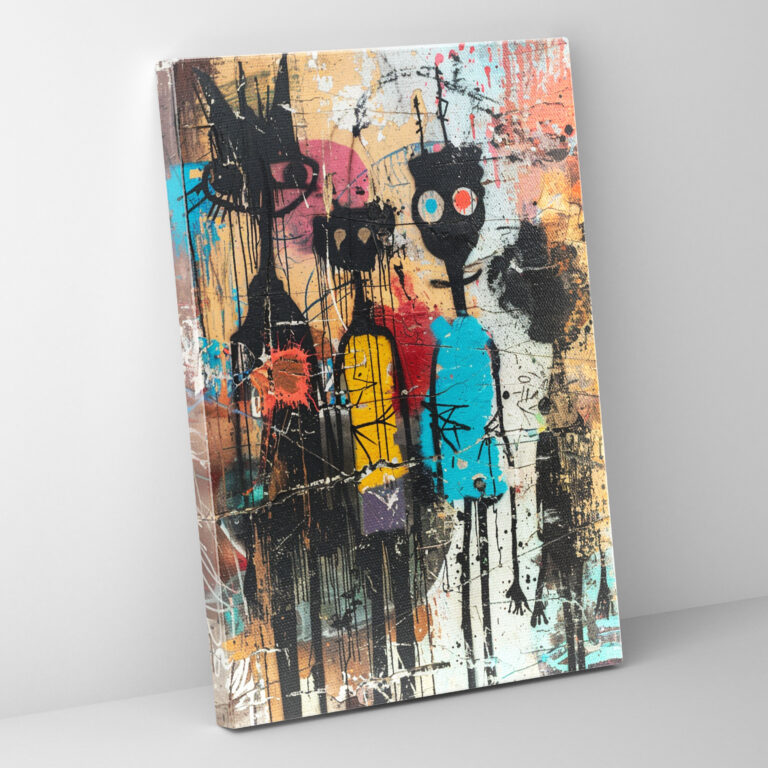 Urban Dadaism Canvas Print - Dadaism, Canvas, Canvas Wall Art, Canvas Print