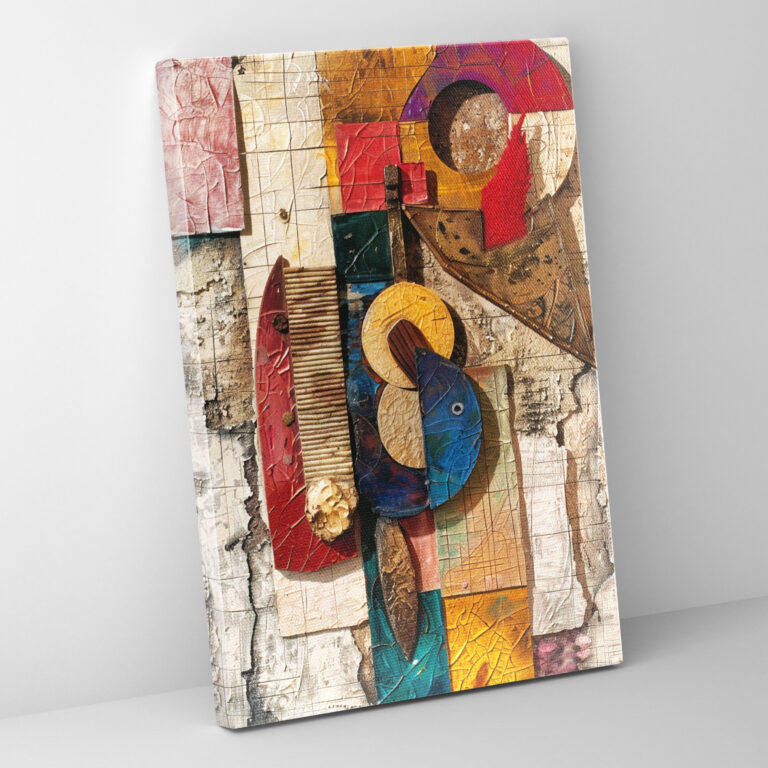 Playful Shapes Dadaism Wall Decoration - Dadaism, Dadaism, Home Decoration, Wall Decoration
