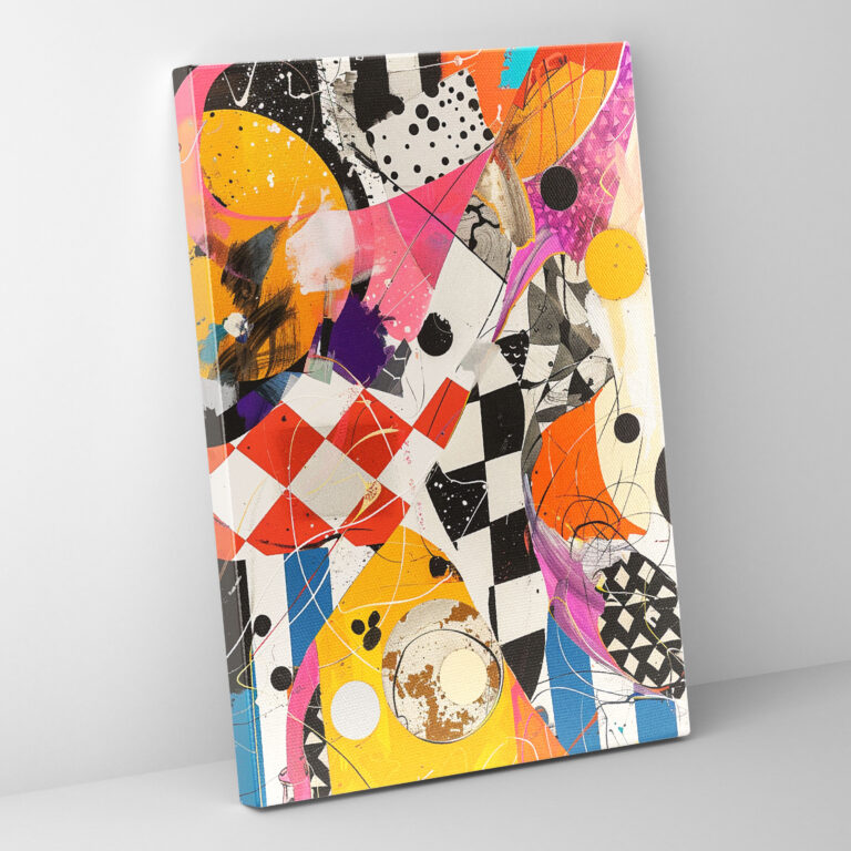 Dadaism Chaos Canvas Print - Dadaism, Wall Decoration, Home Decoration, Canvas Print