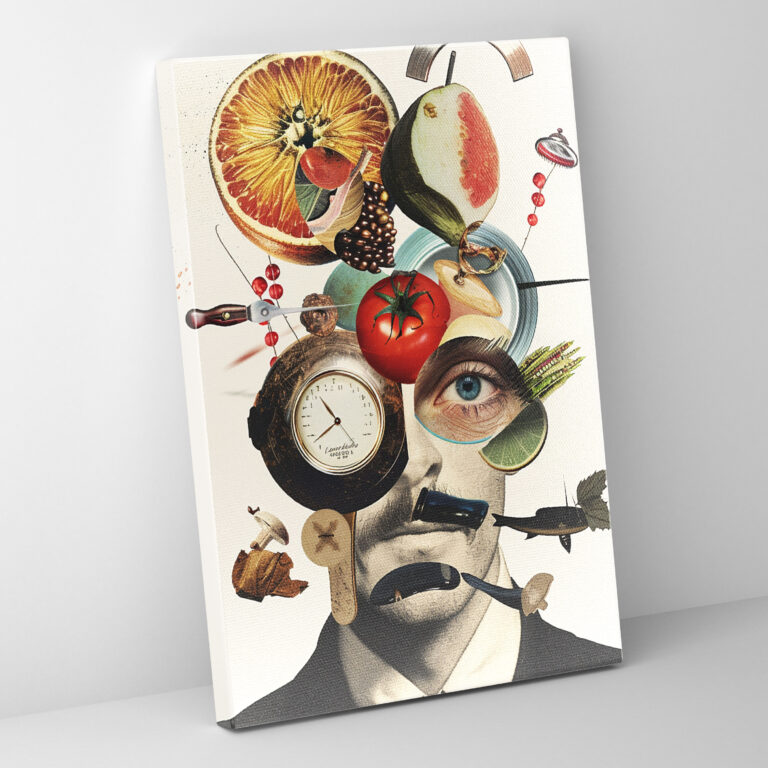 Dadaism Wall Art - Dadaism, Dadaism, Home Decoration, Canvas