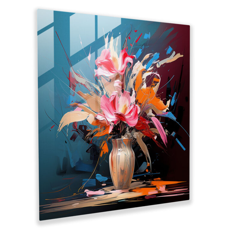 Dry Flower Glass Art - Dry Flower, Glass Art, Wall Decoration, Dry Flower