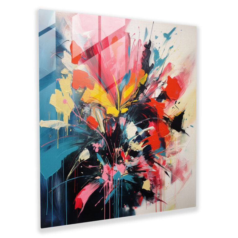 Dry Flower Glass Art - Abstract - Dry Flower, Abstract Painting, Dry Flower, Glass Art