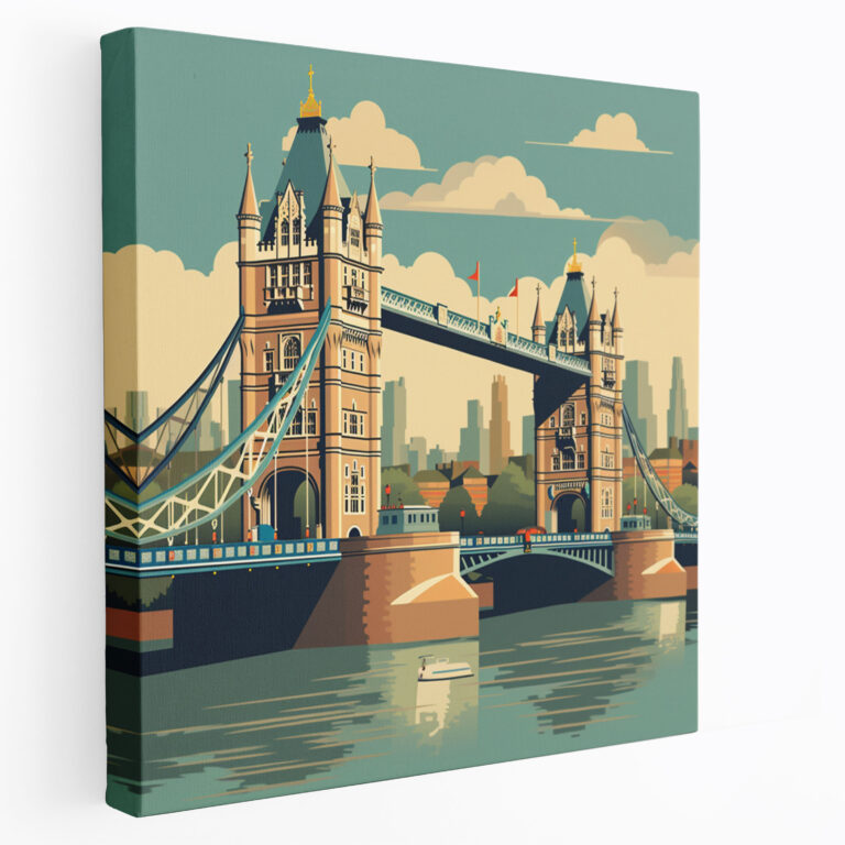 Dope Vintage Travel Canvas Print - Dope, Retro-Style Artwork, Vintage Art, Wall Decoration