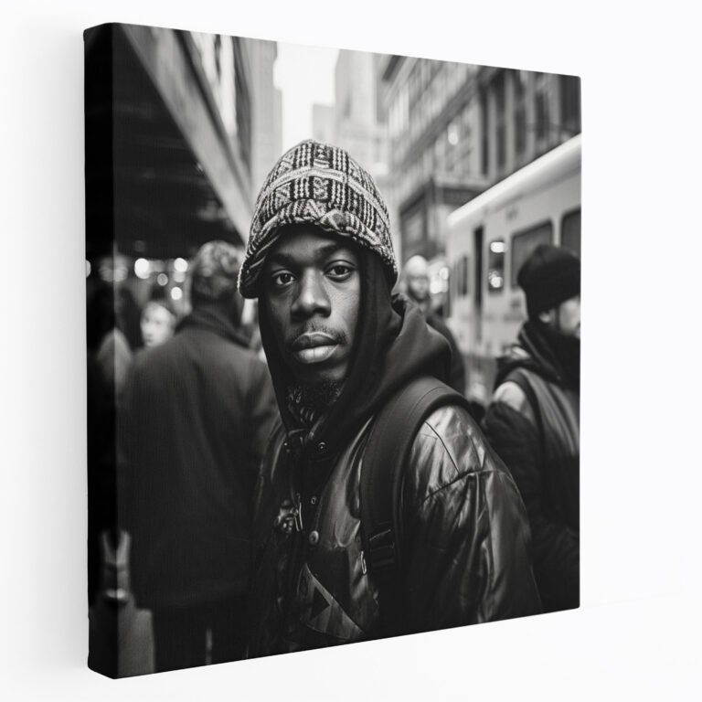 Dope Street Photography Canvas Print - Dope, Home Decoration, Wall Decoration, Bustling City