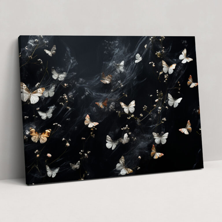 Dried Butterflies Photorealistic Collection Wall Decoration - Dried Butterflies, Wall Art, Home Decoration, Dried Butterflies Photorealistic Collection