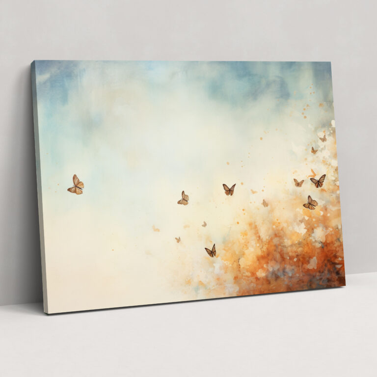 Dried Butterflies Photorealistic Collection Dreamy Wall Art - Dried Butterflies, Dreamy Wall Art, Whimsical Decor, Canvas Wall Art