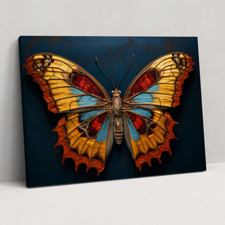 Dried Butterfly Photorealistic Collection Wall Art - Dried Butterflies, Dried Butterflies Photorealistic Collection, Wall Decoration, Wall Art