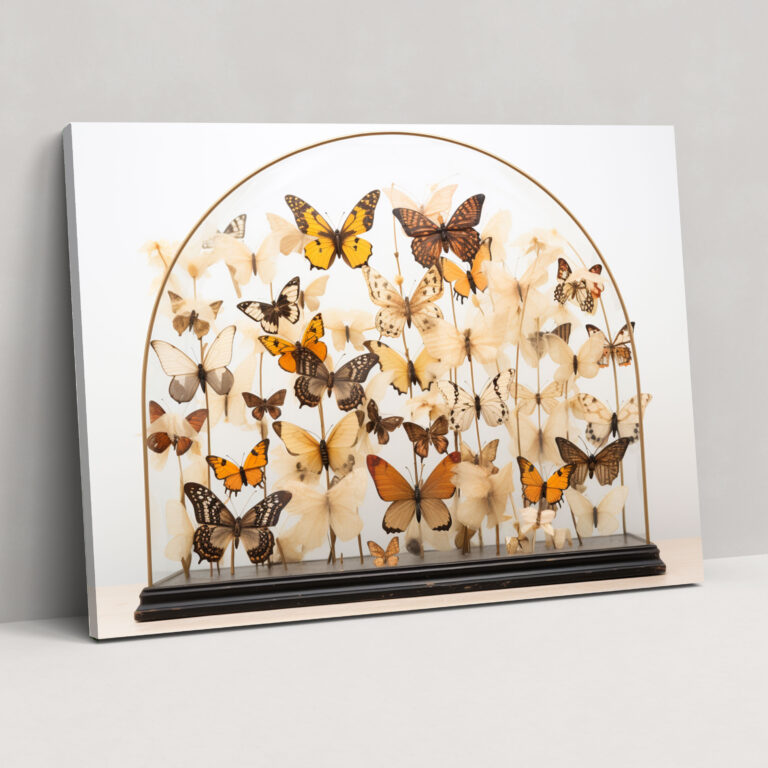 Dried Butterflies Photorealistic Collection Canvas Wall Art - Dried Butterflies, Dried Butterflies Photorealistic Collection, Canvas Wall Art, Canvas