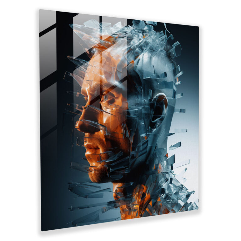 Eminem Glass Print - Eminem, Glass Print, Mesmerizing, Home Decoration