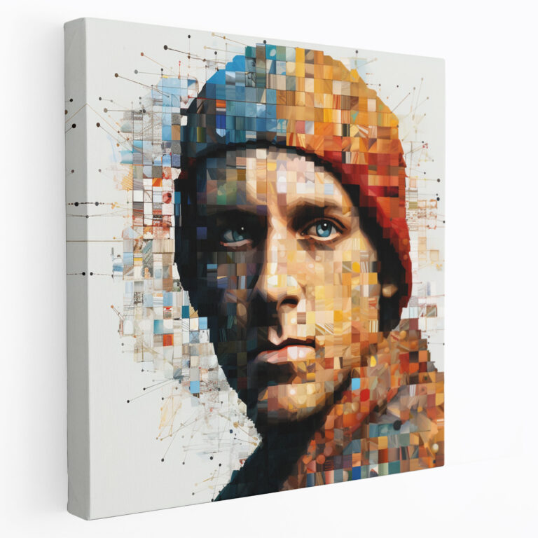 Eminem Album Covers Collage Canvas Print - Eminem, Wall Decoration, Wall Art, Album Covers