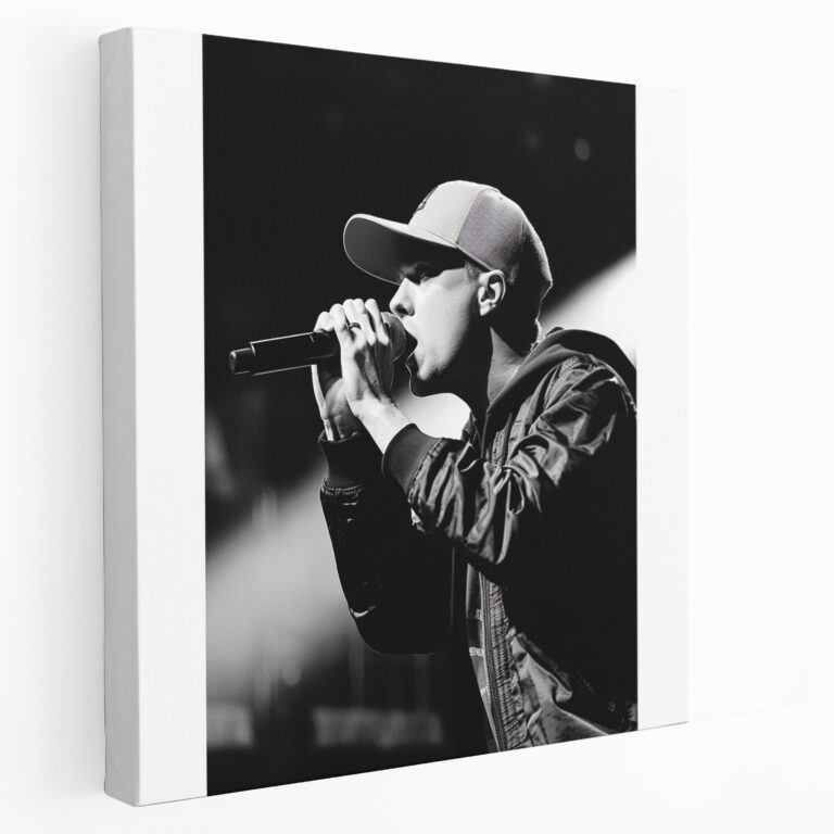 Eminem Canvas Print - Stage Performance - Eminem, Wall Decoration, Eminem, Stage Performance