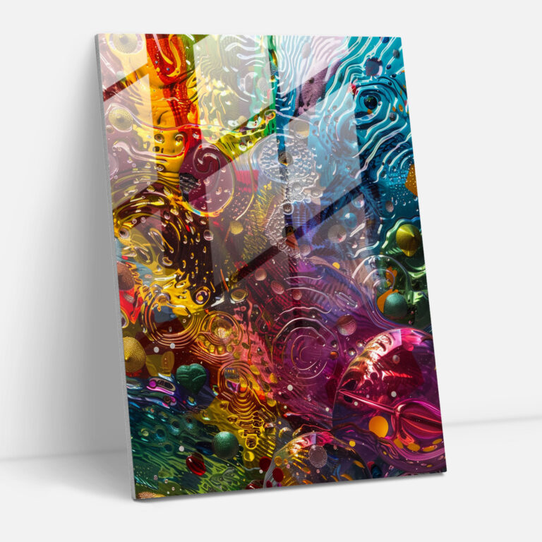 Expressionism Glass Wall Art: Surreal Dream World - Expressionism, Expressionism Art Style, Glass Print, Modern Art